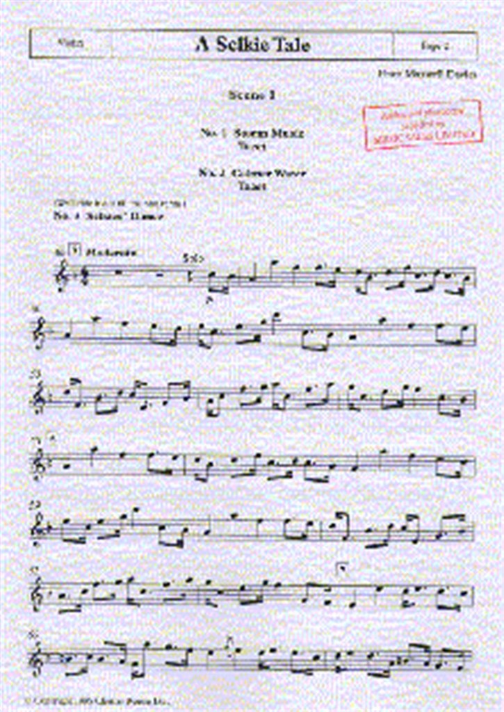 A Selkie Tale - Violin